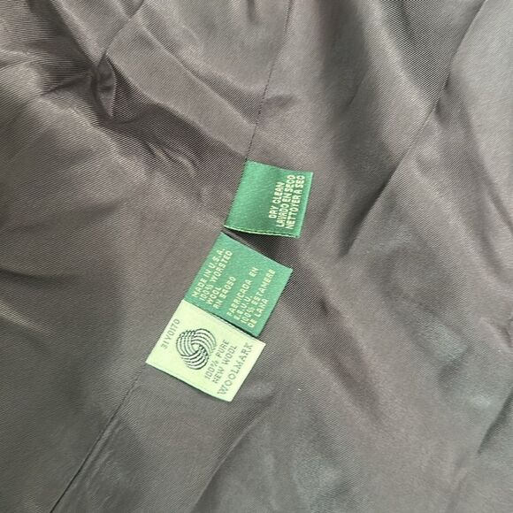 Ralph Lauren crest wool navy blazer gold button 14P lined - Picture 9 of 9